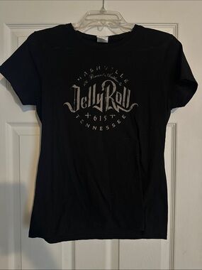 Port and Company Black Jelly Roll Nashville Graphic Tee